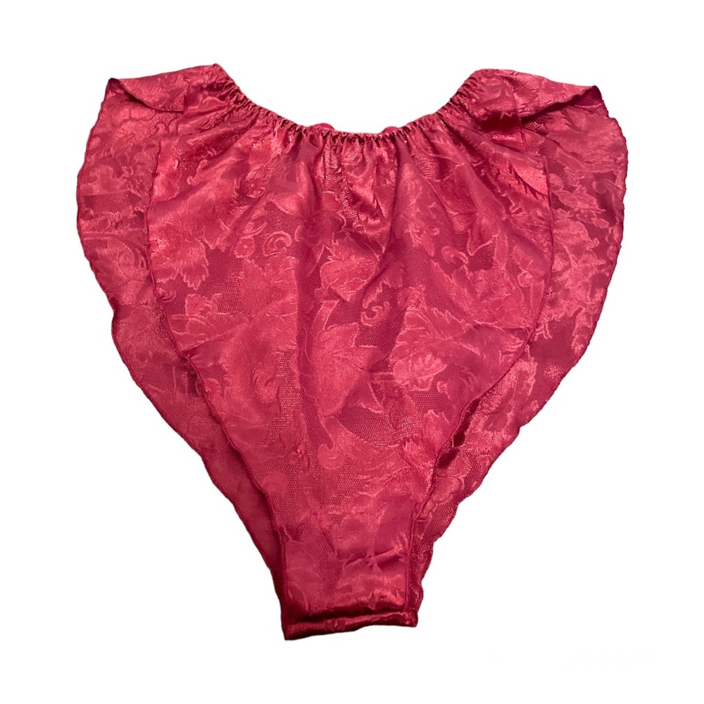 Vintage Victoria’s Secret High Cut Panties Bottoms Sz… Gem